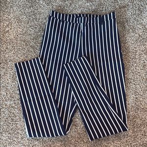 forever 21 striped pants